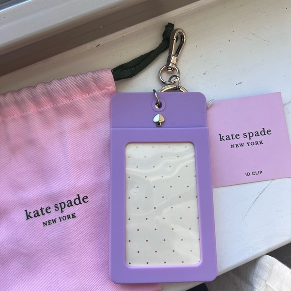 Kate Spade Lavender ID Holder - Picture 2 of 2